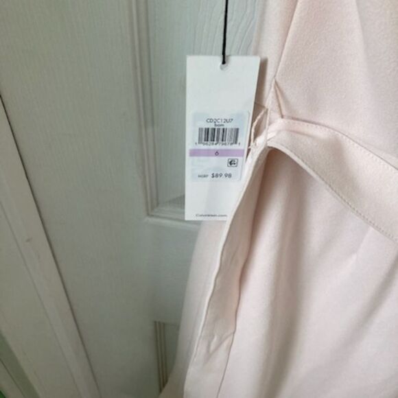 NEW Calvin Klein NEW Dress With Short Sleeves - Picture 5 of 5